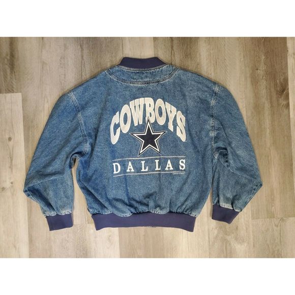dallas cowboys denim shirt